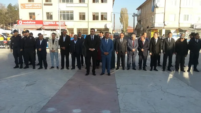 Çankırı Orta'da 10 Kasım Atatürk'ü Anma Töreni Düzenlendi