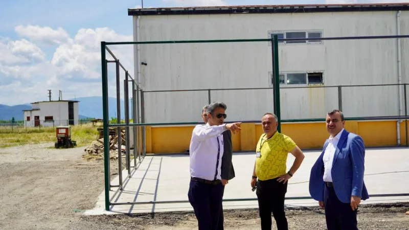 Çaycuma'da Devam Eden Kamu Yatırımları Yerinde İncelendi