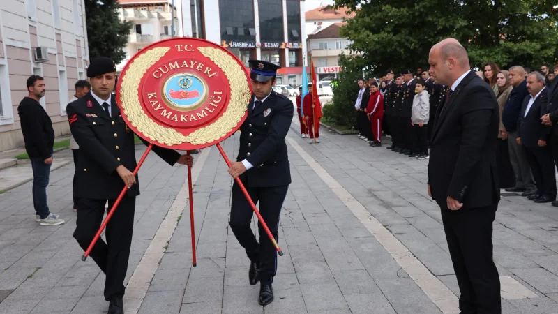 Cumayeri'nde 19 Eylül Gaziler Günü Törenle Kutlandı
