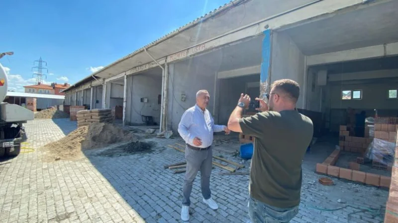 Domaniç'te Atıl Durumdaki Eski Sanayi Alanı Ekonomiye Kazandırılıyor
