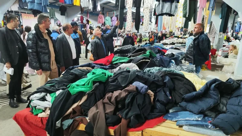 Edirne'deki Balkan Pazarı'nda Denetim: 15 Kişiye Cezai İşlem