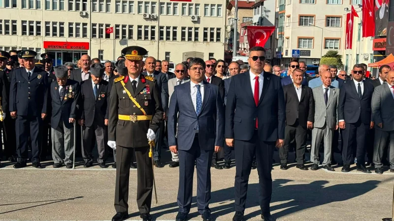 Eğirdir'de 30 Ağustos Zafer Bayramı'nın 104. Yıl Dönümü Coşkuyla Kutlandı