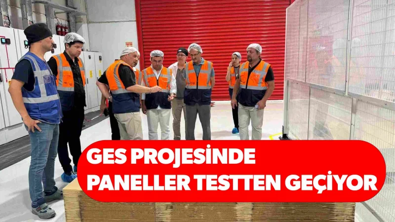 Gerze Güneş Enerji Santrali Projesinde Fabrika Kabul Süreci Tamamlandı