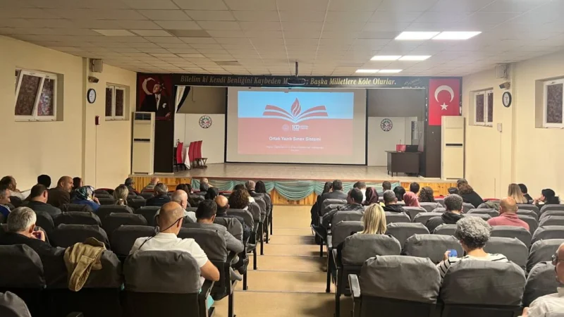 Giresun'da Ortak Yazılı Sınav Sistemi İçin Bilgilendirme Toplantıları Yapıldı