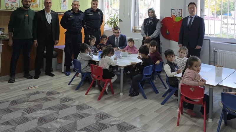 Gölbaşı Kaymakamı Kadir Algın'dan Anaokulu Ziyareti