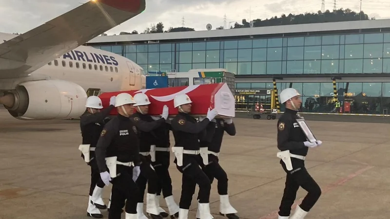 Görevi Başında Vefat Eden Polis Memuru Enver Göktekin Memleketinde Son Yolculuğuna Uğurlandı