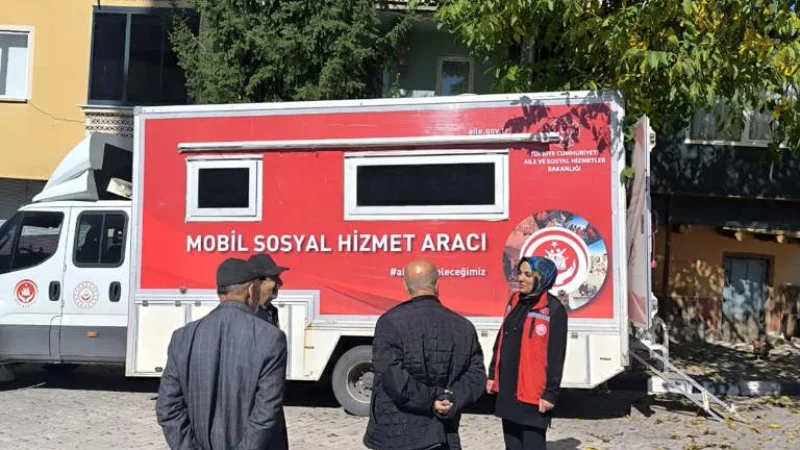Gümüşhane'de Sosyal Hizmetler Vatandaşın Ayağına Gidiyor