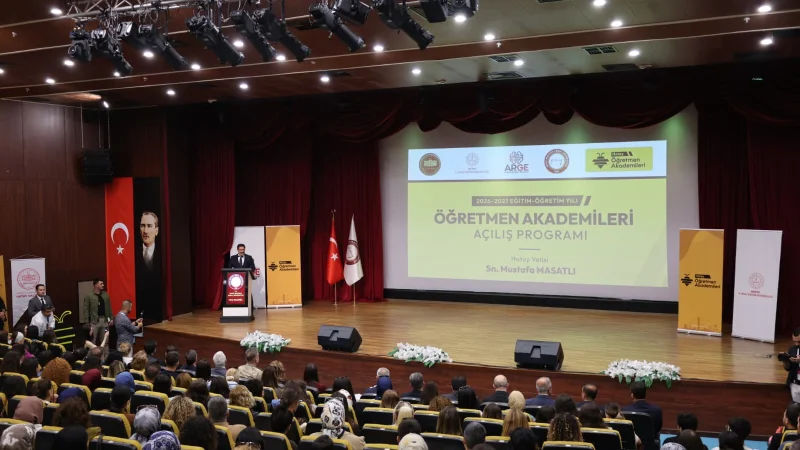 Hatay Öğretmen Akademileri 2026-2027 Eğitim-Öğretim Yılı Başladı