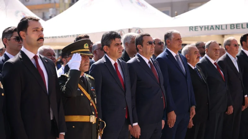 Hatay'ın Reyhanlı İlçesinde 30 Ağustos Zafer Bayramı Coşkuyla Kutlandı