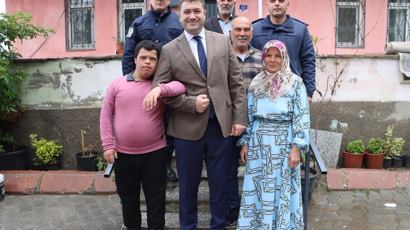 İncesu Kaymakamı Ömer Said Karakaş'tan Şehit Aileleri ve Gaziye Bayram Ziyareti