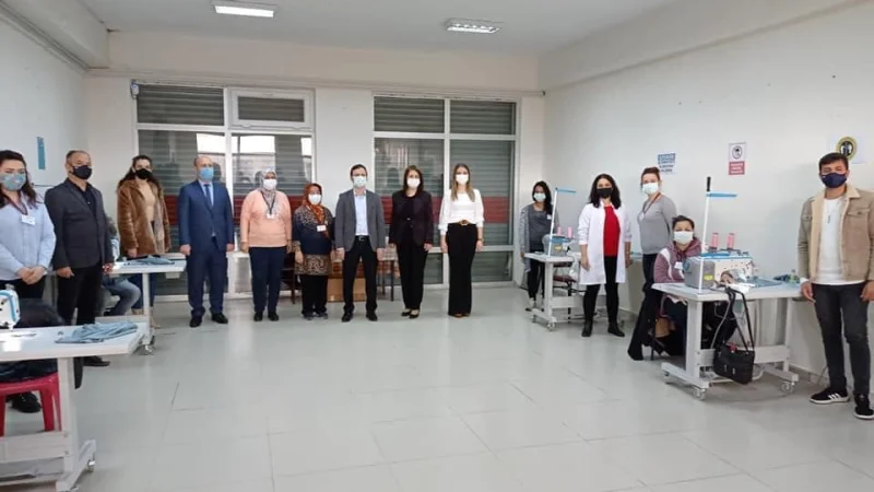 İpsala'da Tekstil Sektörüne Nitelikli İş Gücü Yetiştiriliyor