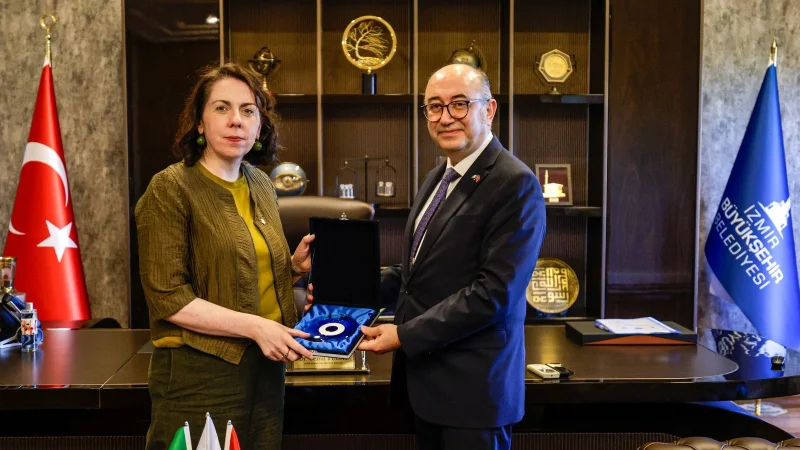 İrlanda’nın Türkiye Büyükelçisi Clare Brosnan’dan İzmir’e Ziyaret