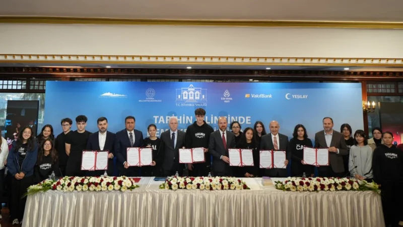 İstanbul'da 'Tarihin Bilincinde, Demokrasinin İzinde' Projesi İçin Yeni Dönem Protokolü İmzalandı