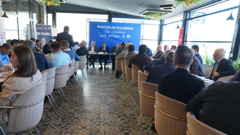 Kahramanmaraş Büyükşehir Belediyesi Göksun'da Muhtarlarla Buluştu