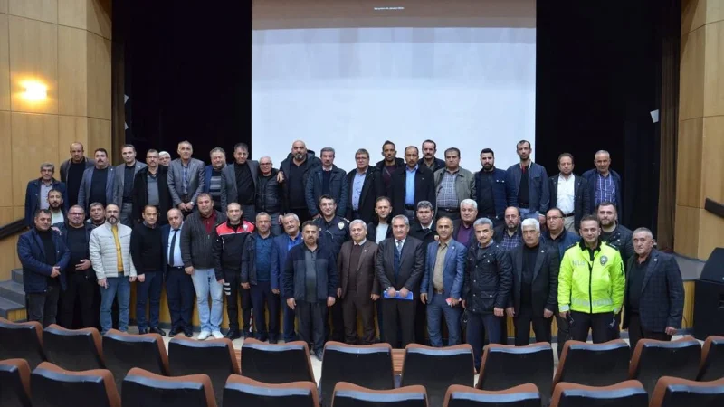 Karaman'da Muhtarlara Silah Mevzuatı ve Güvenlik Bilgilendirmesi