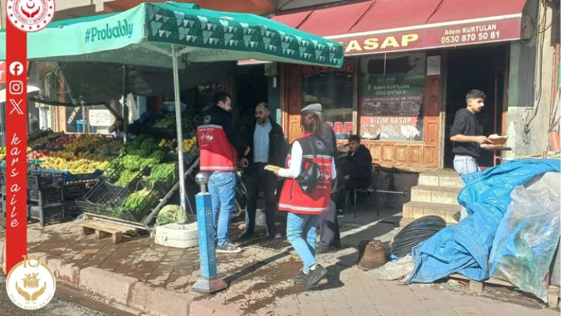 Kars'ta Esnafa Kadına Yönelik Şiddetle Mücadele Eğitimi