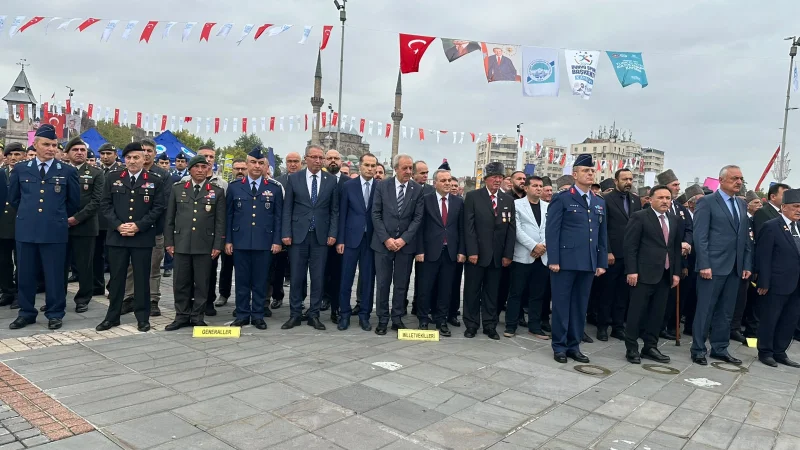 Kayseri'de 19 Eylül Gaziler Günü Törenle Kutlandı