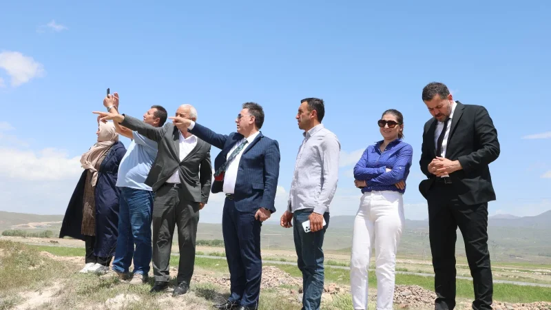 Kayseri'nin Develi İlçesinde Jeotermal Kaynak Araştırması İçin İnceleme Yapıldı