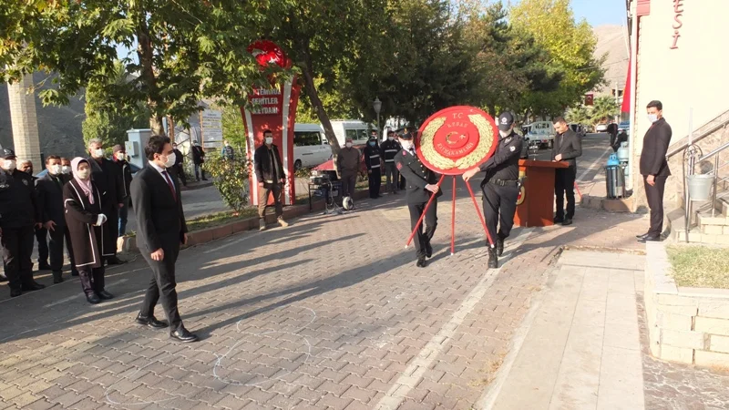 Keban'da Gazi Mustafa Kemal Atatürk, Vefatının 82. Yıl Dönümünde Anıldı