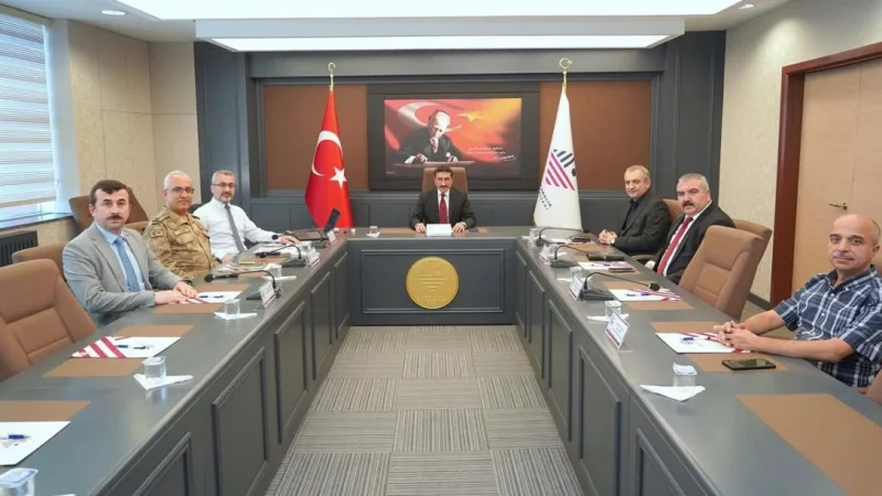 Kilis'te KPSS Ortaöğretim Sınavı Öncesi Koordinasyon Toplantısı