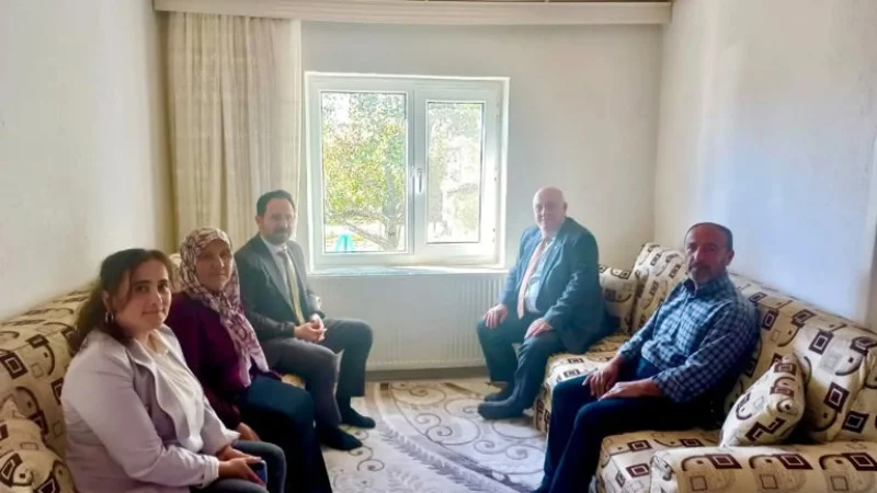 Konya'da Şehit Ailesine Vefa Ziyareti