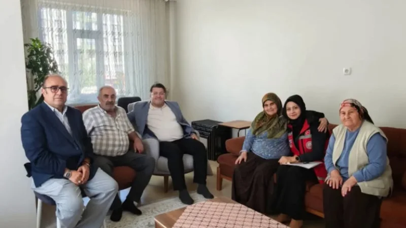 Konya'da Şehit Yakınları ve Gazilere Vefa Ziyaretleri