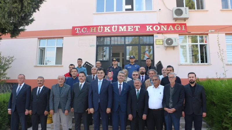 Konya'da Üst Düzey Ziyaret: Orhan Erdem ve Musa Heybet Yunak'ta Temaslarda Bulundu