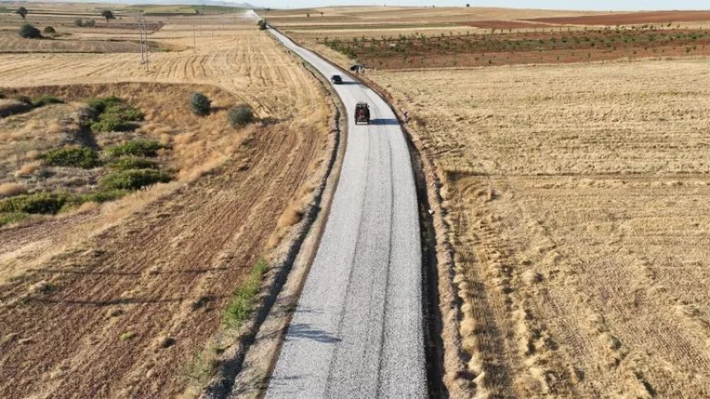 Konya'nın Güneysınır İlçesinde 20 Kilometrelik Asfalt Çalışması Tamamlandı