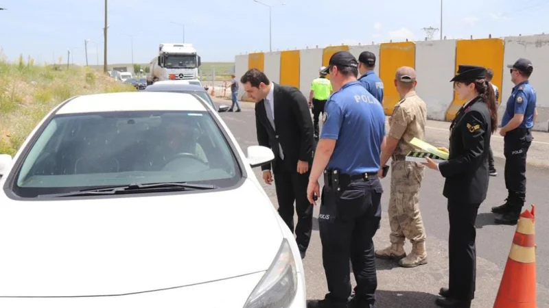 Köprüköy'de Bayram Öncesi Yol Kontrolleri Denetlendi