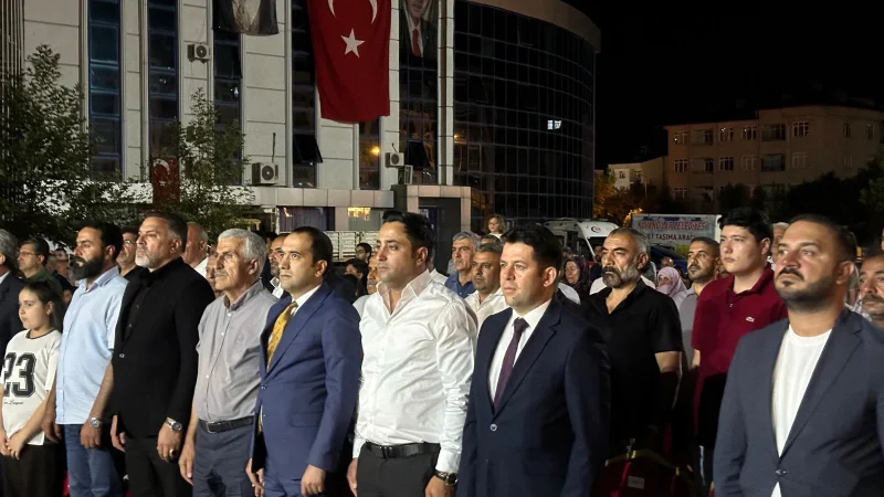 Kovancılar'da 15 Temmuz Demokrasi ve Milli Birlik Günü Anma Programı Düzenlendi