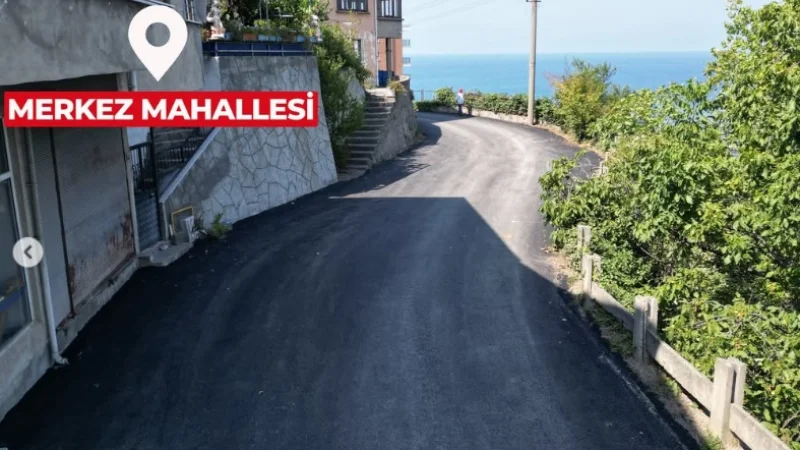 Kozlu'da Mahallelerde Asfaltlama Çalışmaları Sürüyor