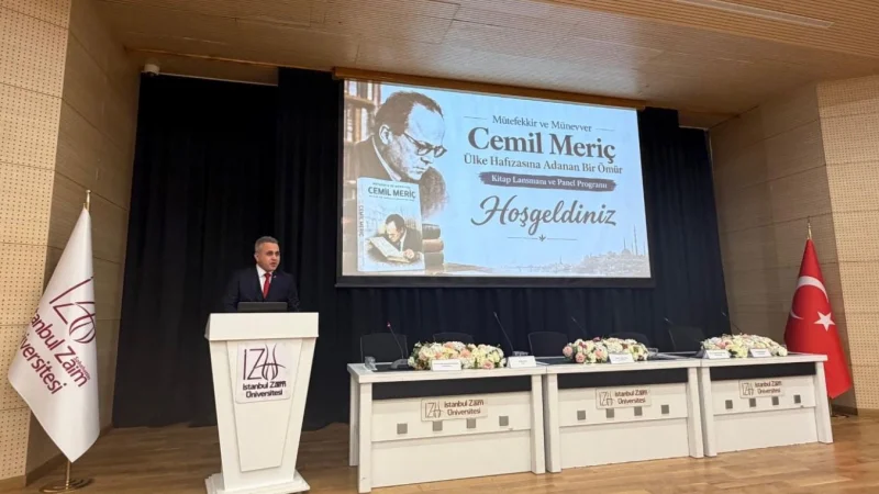Küçükçekmece'de Cemil Meriç Kitap Lansmanı Paneli Düzenlendi