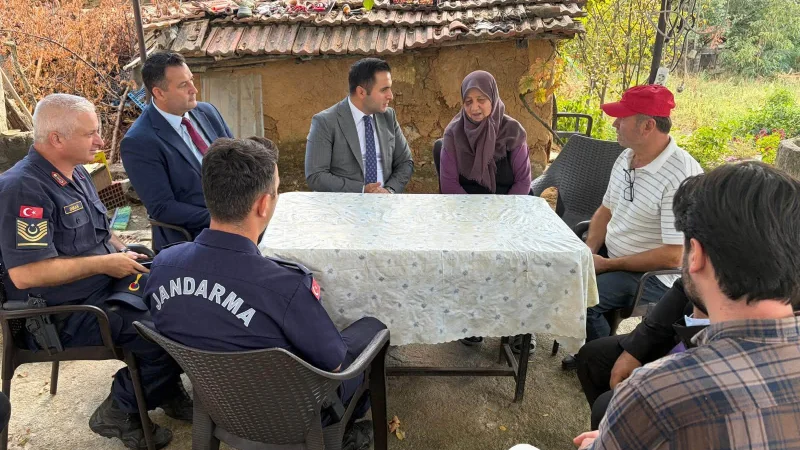 Lalapaşa Kaymakamı Mustafa Çolak'tan Gazi Ailelerine Ziyaret