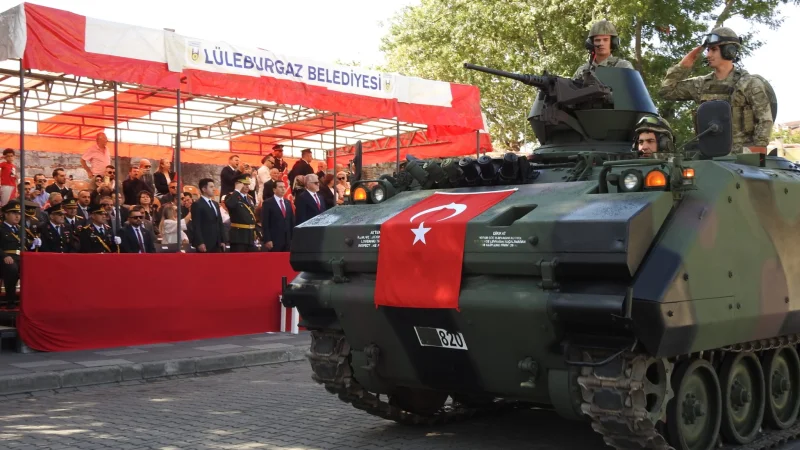 Lüleburgaz'da 30 Ağustos Zafer Bayramı'nın 104. Yılı Törenlerle Kutlandı