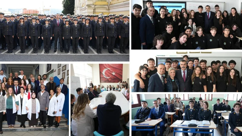 Millî Eğitim Bakanı Tekin İstanbul'da Öğrenci ve Öğretmenlerle Buluştu