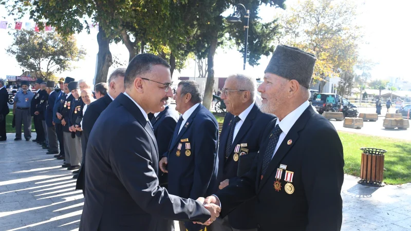 Mudanya'da 19 Eylül Gaziler Günü Törenlerle Kutlandı