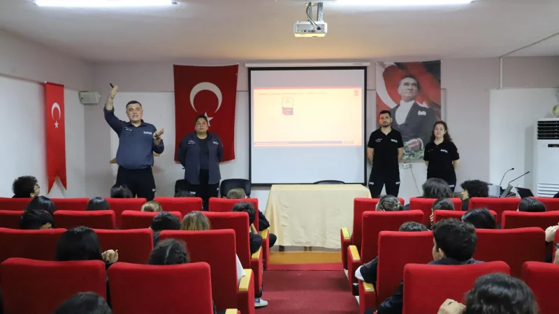 Nazilli'de Okullarda Afet Farkındalık Eğitimleri Düzenlendi