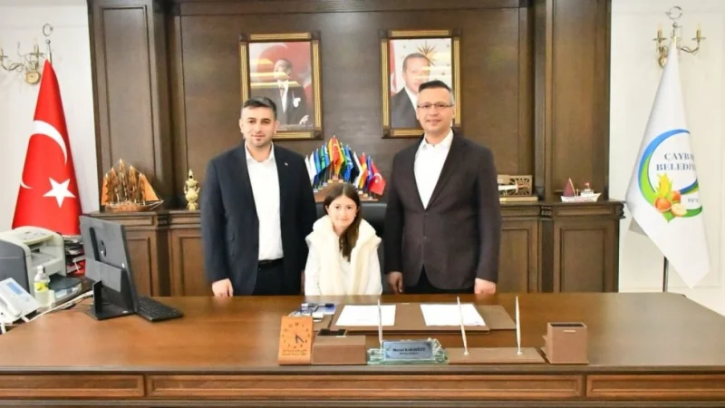 Ordu Çaybaşı'nda 23 Nisan'da Temsili Makam Heyecanı