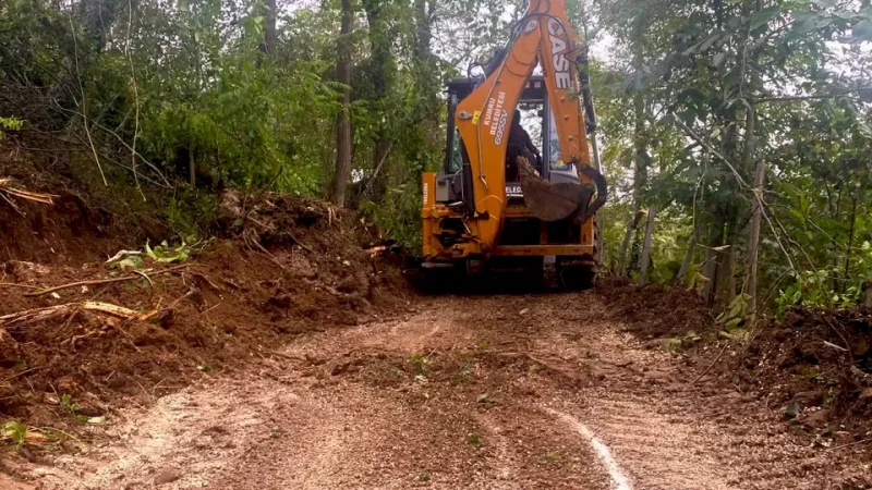 Ordu Kumru'da Tekkeköy ile Gökçeli Arasındaki Güzergahta Yol Çalışması Başlatıldı