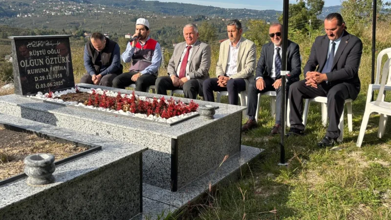Ordu'da Görevi Başında Vefat Eden Muhtarlar Kabirleri Başında Anıldı
