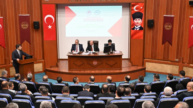 Osmaniye'de 2026 Yılı 4. İl Koordinasyon Kurulu Toplantısı Gerçekleştirildi