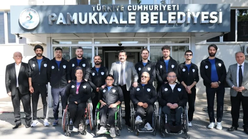 Pamukkale Belediyespor Tekerlekli Sandalye Basketbol Takımı Süper Lig'de Sahne Alıyor