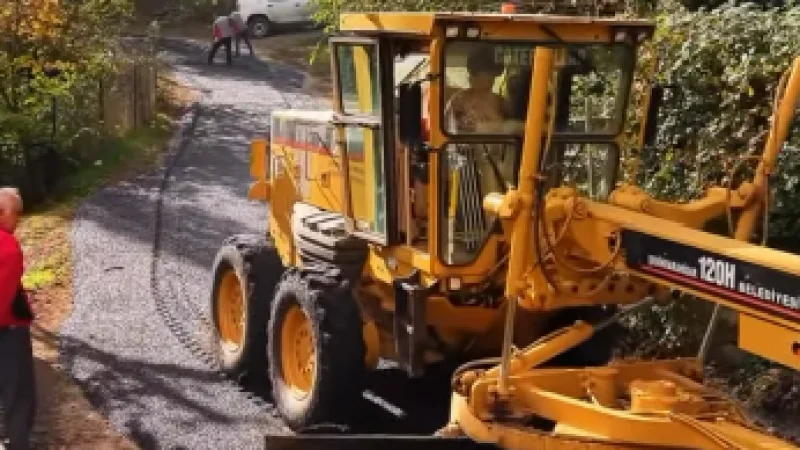 Şebinkarahisar'da Tamzara Mahallesi'nin Yolları Asfaltlandı