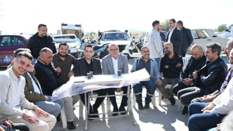 Seydişehir'de Başkan Ustaoğlu Sanayi Çalışanı Gençlerle Buluştu