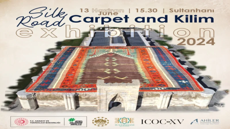 Sultanhanı'nda 'İpekyolu Halı ve Kilim Sergisi' Kapılarını Açıyor