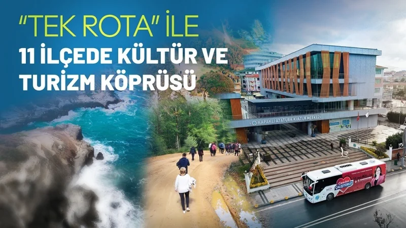 Tekirdağ'da 'TEK Rota' ile 11 ilçede kültür ve doğa turizmi köprüsü kuruluyor