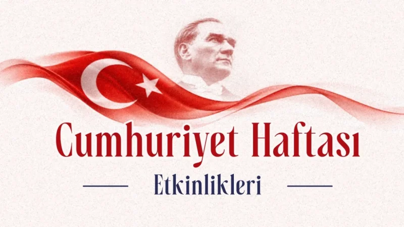 Tokat'ta Cumhuriyet Haftası Sanat ve Kültür Etkinlikleriyle Kutlanacak