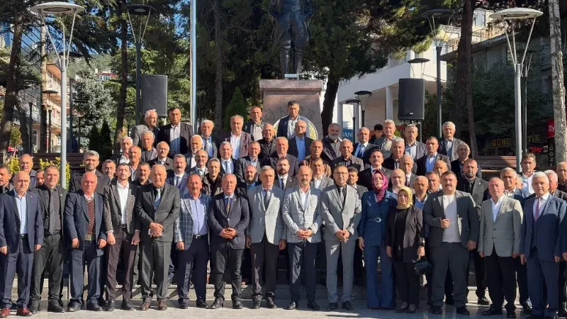 Tosya'da 19 Ekim Muhtarlar Günü Dolayısıyla Buluşma Düzenlendi