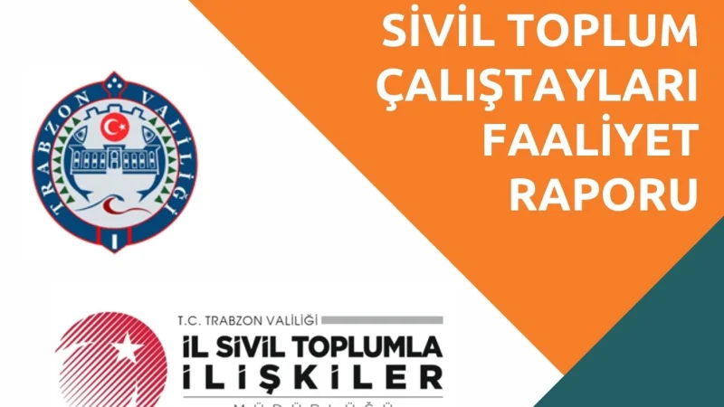 Trabzon'da Kamu-Sivil Toplum İş Birliği Projesi Tamamlandı