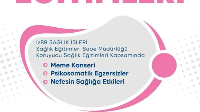 Urla'da Koruyucu Sağlık Eğitimleri Başlıyor